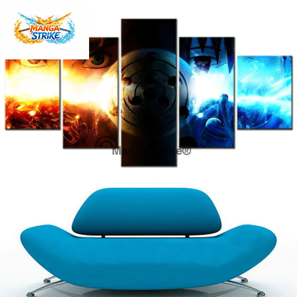 Tableau Naruto - Naruto & Sasuke Rikudo Sennin - 1704