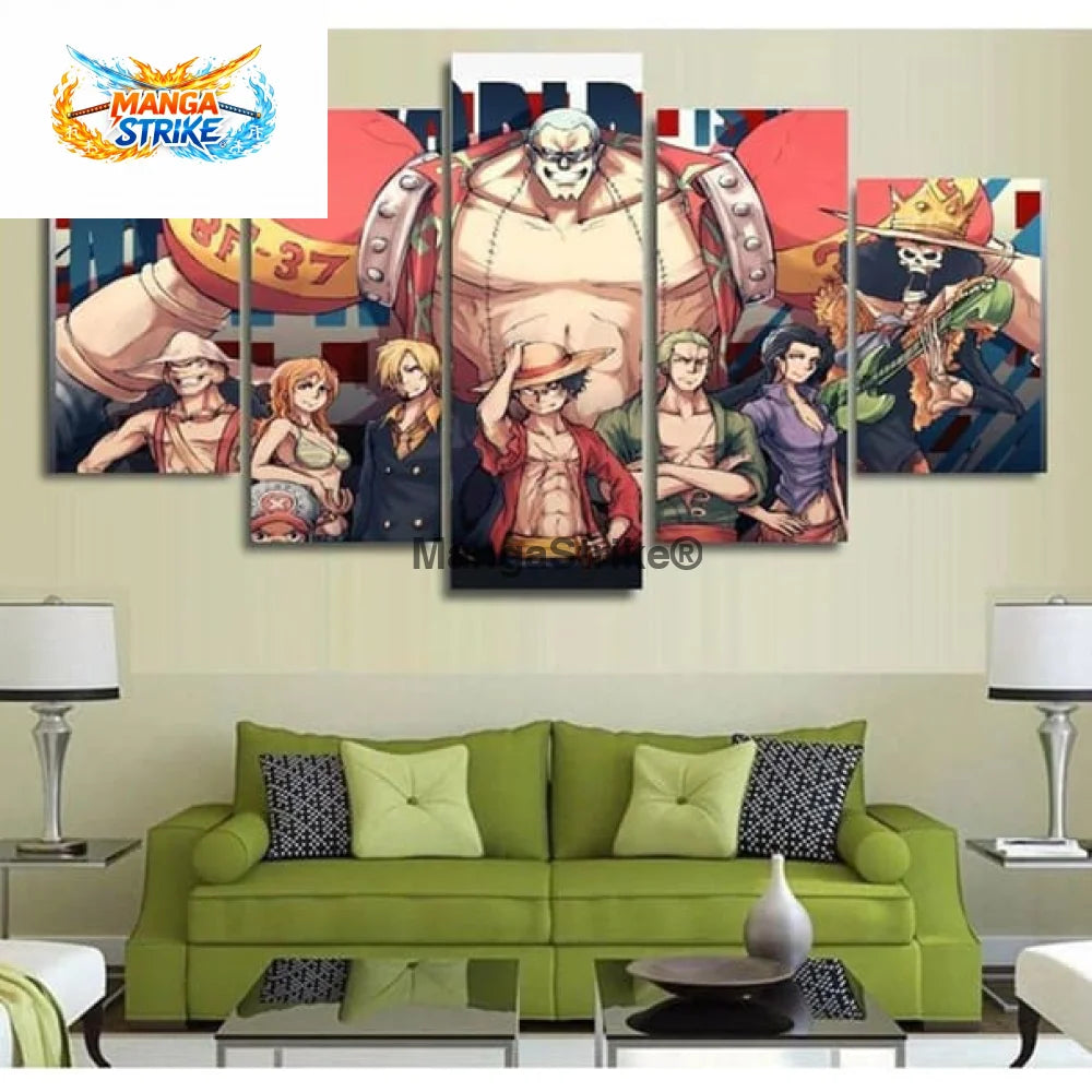 Tableau One Piece - Équipage des Mugiwara - tableau