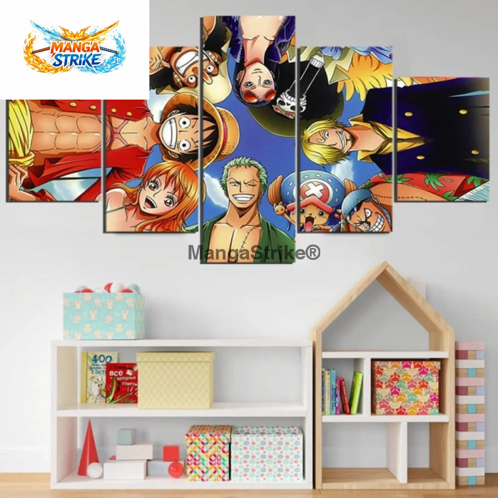Tableau One Piece - Équipage Mugiwara - tableau