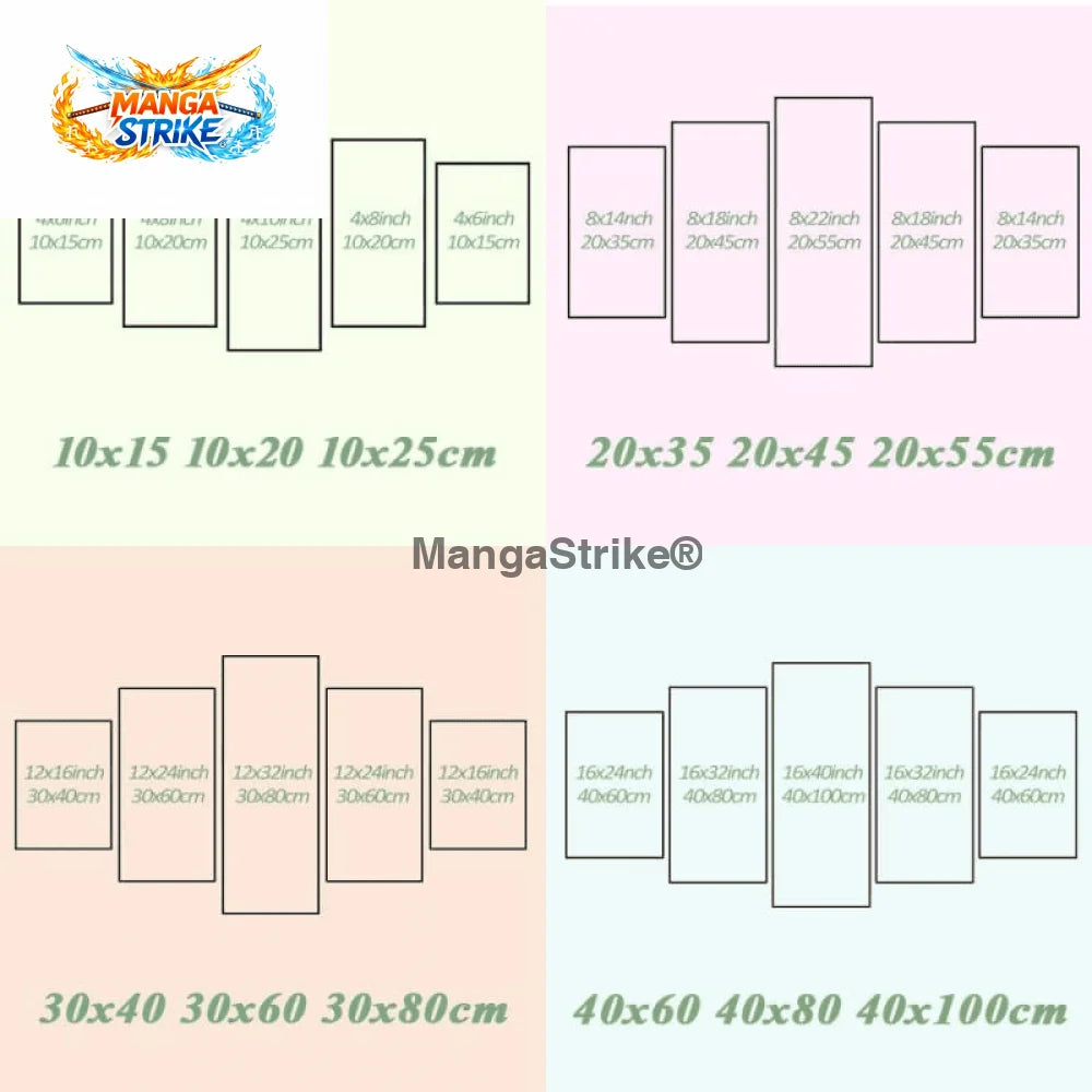 Tableau One Piece - Île de Wano Kuni - tableau