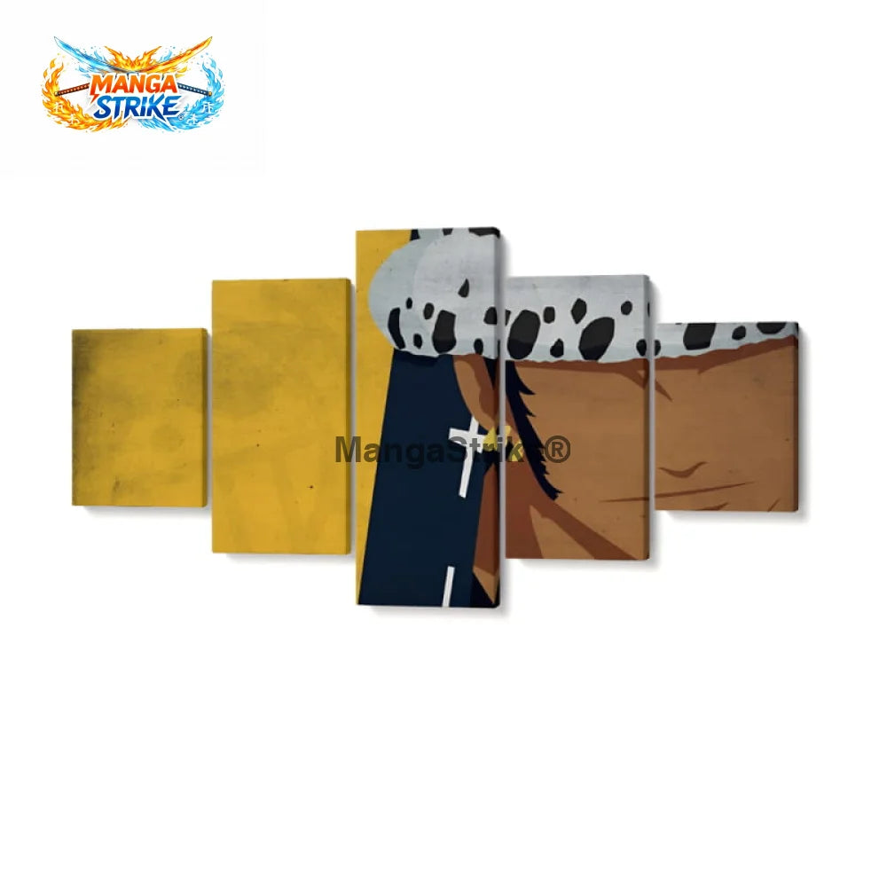 Tableau One Piece - Law - Moyenne taille: 20x35 20x45 20x55cm / Sans cadre - 1704