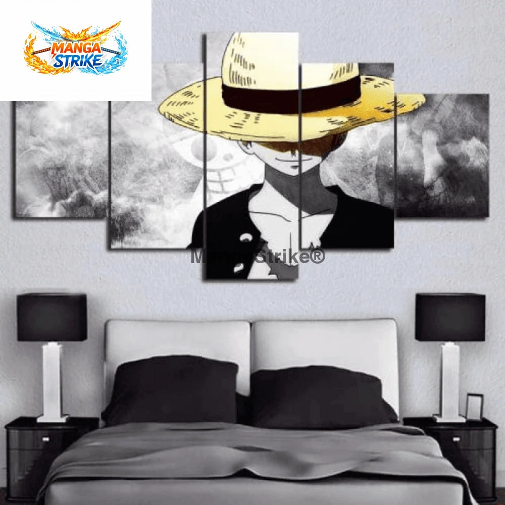 Tableau One Piece - Monkey D. Luffy - Moyenne taille: 20x35 20x45 20x55cm / Sans cadre - tableau