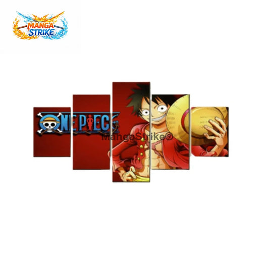 Tableau One Piece - Monkey D. Luffy - Moyenne taille: 20x35 20x45 20x55cm / Sans cadre - tableau