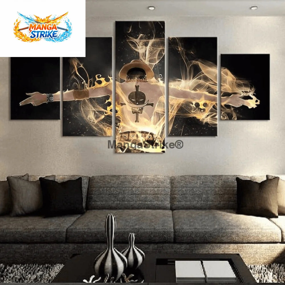 Tableau One Piece - Portgas D. Ace - tableau