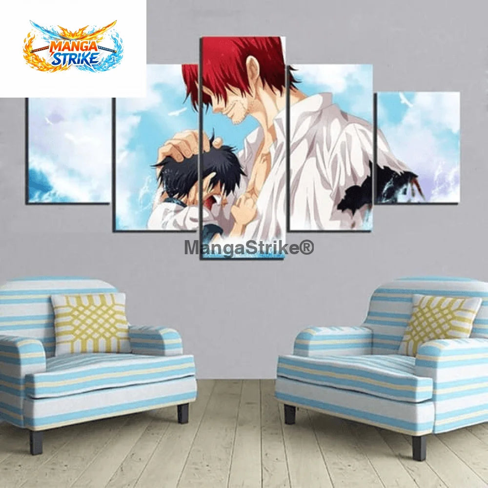 Tableau One Piece - Shanks Le Roux - tableau