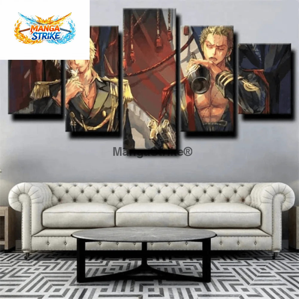 Tableau One Piece - Zoro et Sanji - tableau