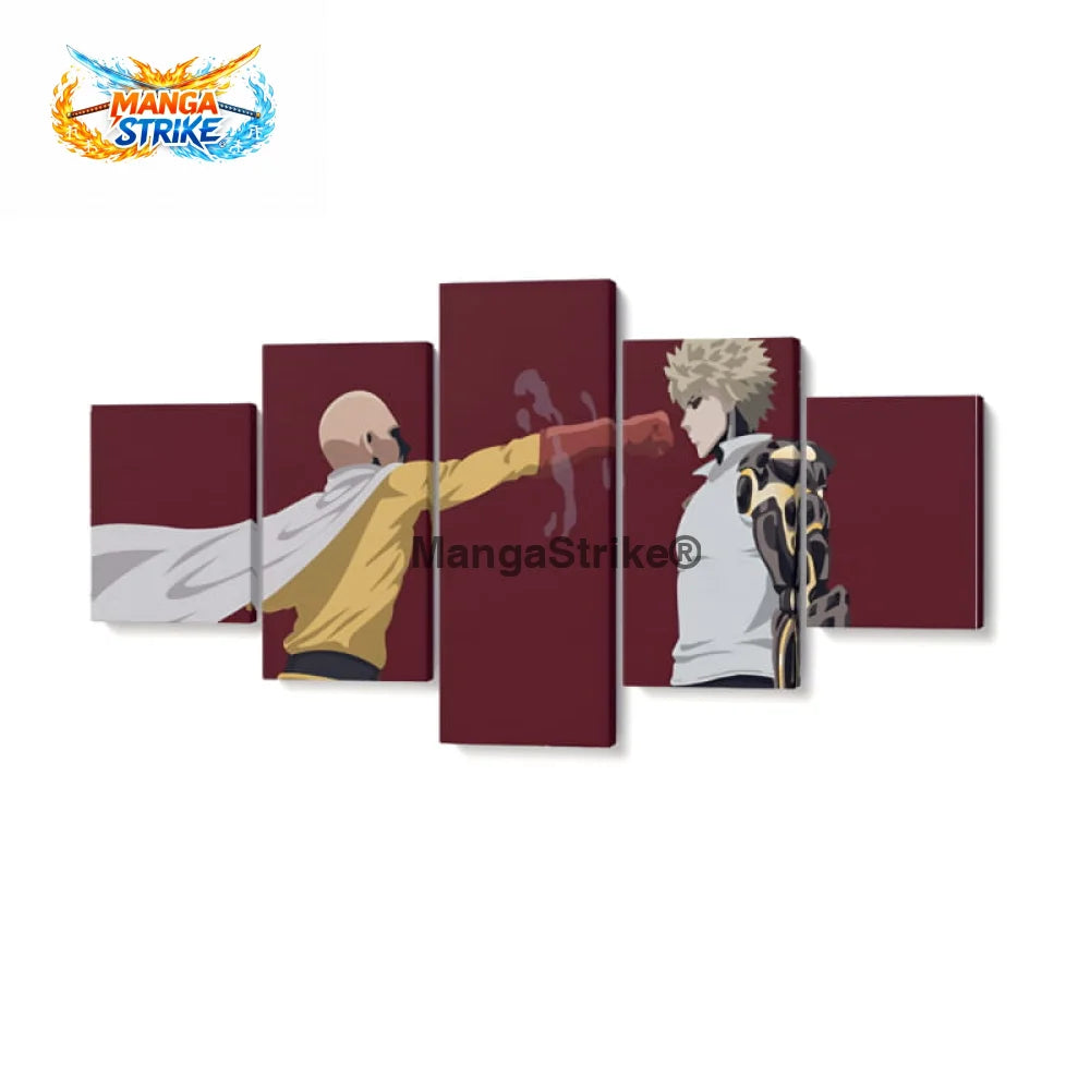 Tableau One Punch Man - de Saitama - Moyenne taille: 20x35 20x45 20x55cm / Sans cadre - 1704