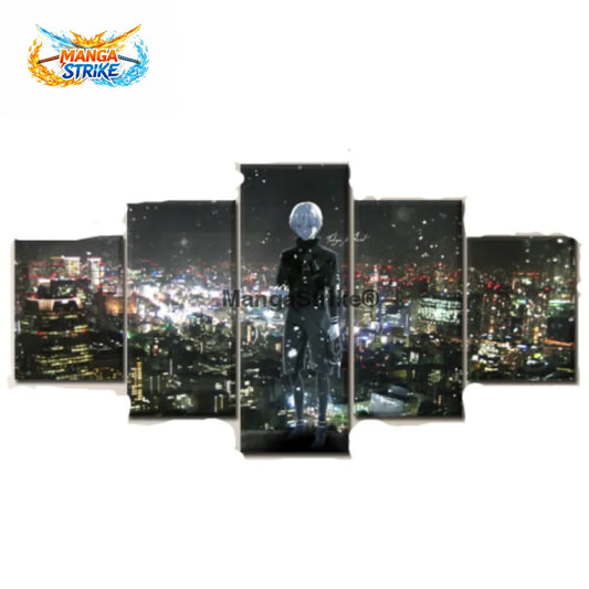 Tableau Tokyo Ghoul - Ken Kaneki ’Shironeki’ - Moyenne taille: 20x35 20x45 20x55cm / Sans cadre - 1704