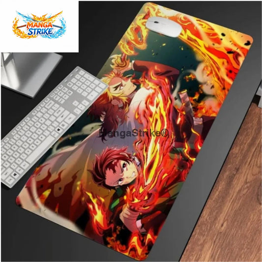 Tapis Demon Slayer - de souris Tanjiro & Kyujoro - Tanjiro & Kyojuro