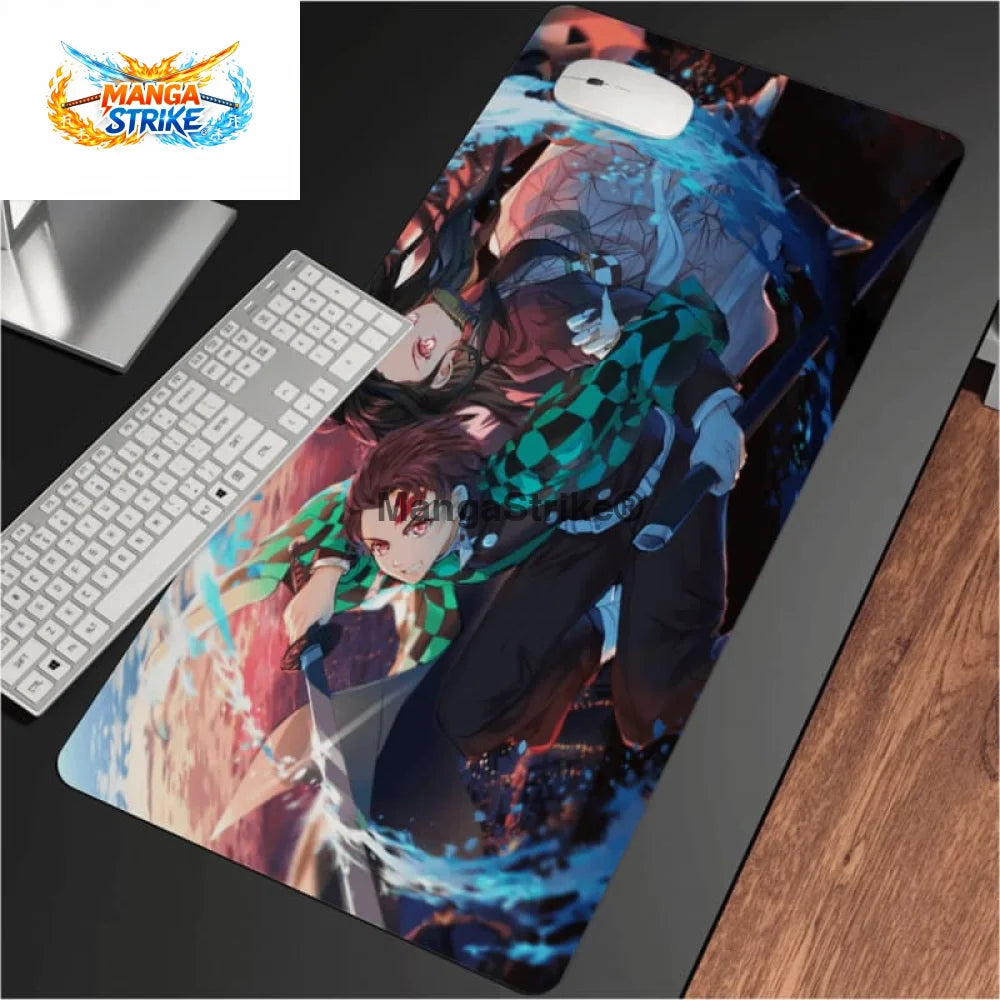 Tapis Demon Slayer - de souris Tanjiro & Nezuko Kamado - Tanjiro & Nezuko Kamado