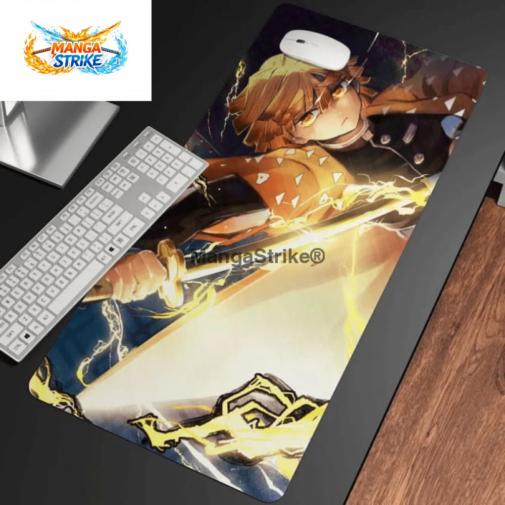 Tapis Demon Slayer - de souris Zenitsu Agatsuma - Zenitsu Agatsuma