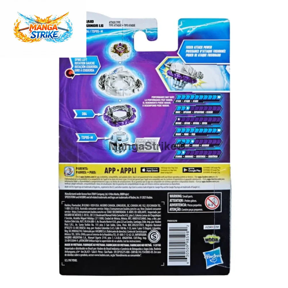 Toupie Beyblade Burst Surge - Raid Luinor L6 3A-D Destroyer-SPM