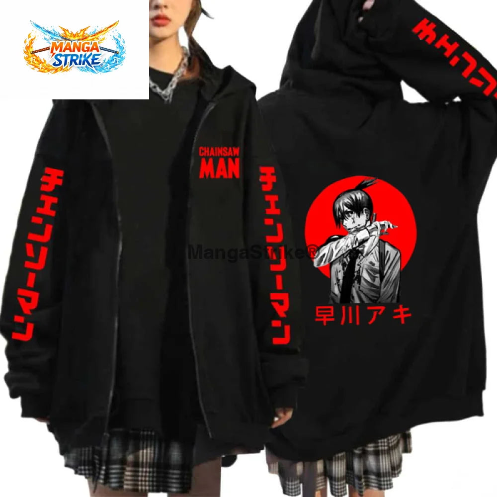 Veste Chainsaw Man - Aki ’Crimson’