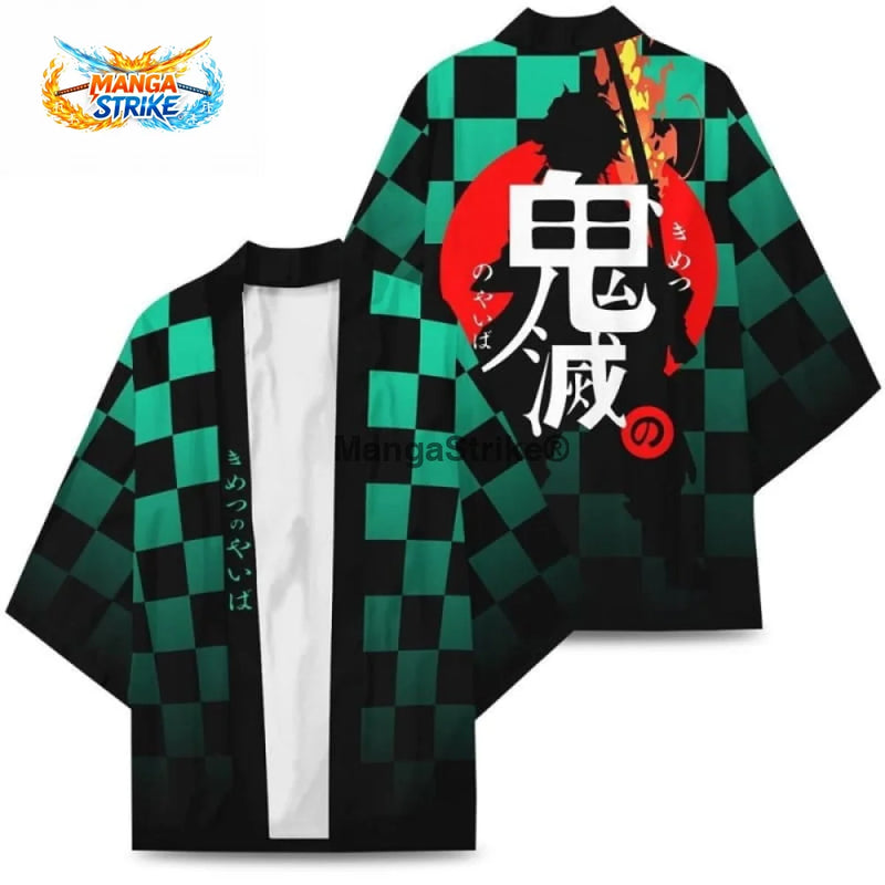 Veste Demon Slayer Kimono Tanjiro
