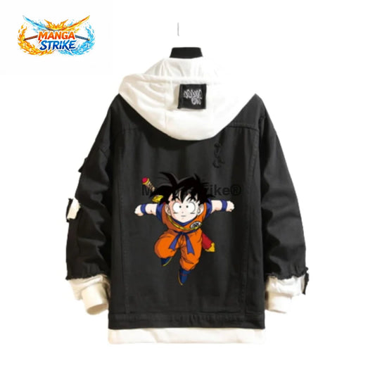 Veste Dragon Ball Z - en Jean Goku ’Epée’ - XS