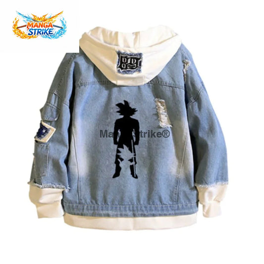 Veste Dragon Ball Z - en Jean Goku ’Evolution’ - XS