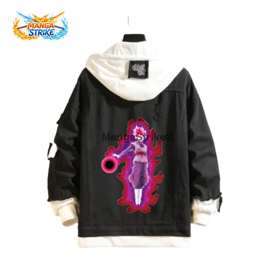 Veste Dragon Ball Z - en Jean Goku ’Rosé’ - XS