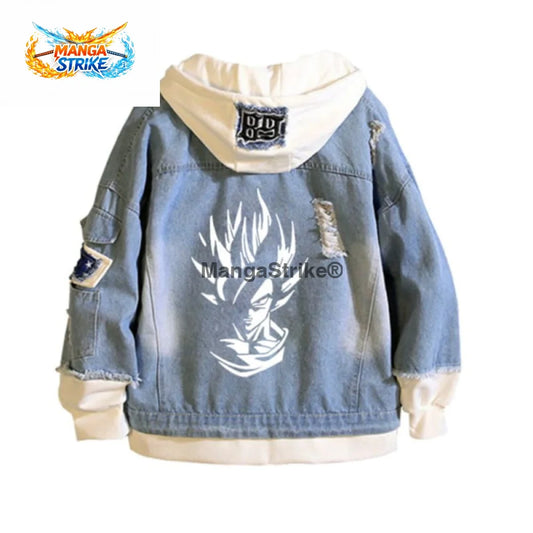 Veste Dragon Ball Z - en Jean Son Goku - XS