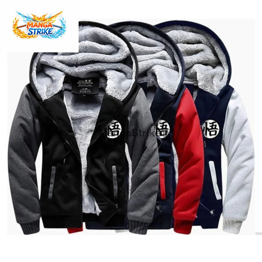 Veste Dragon Ball Z - Polaire KANJI ’GO’