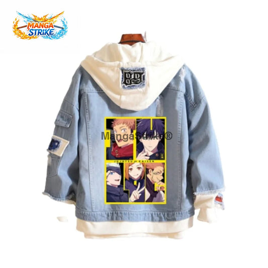 Veste Jujutsu Kaisen - en jean JJK - S