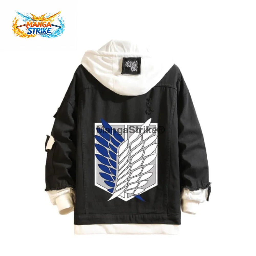 Veste L’Attaque des Titans - en Jean Bataillon d’Exploration - XS