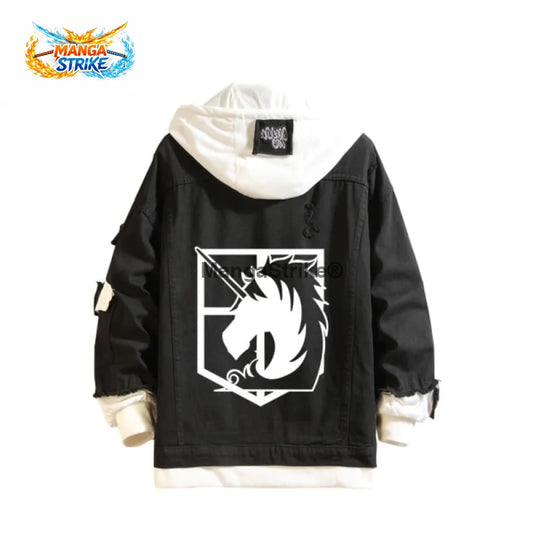 Veste L’Attaque des Titans - en Jean Brigades Spéciales - XS