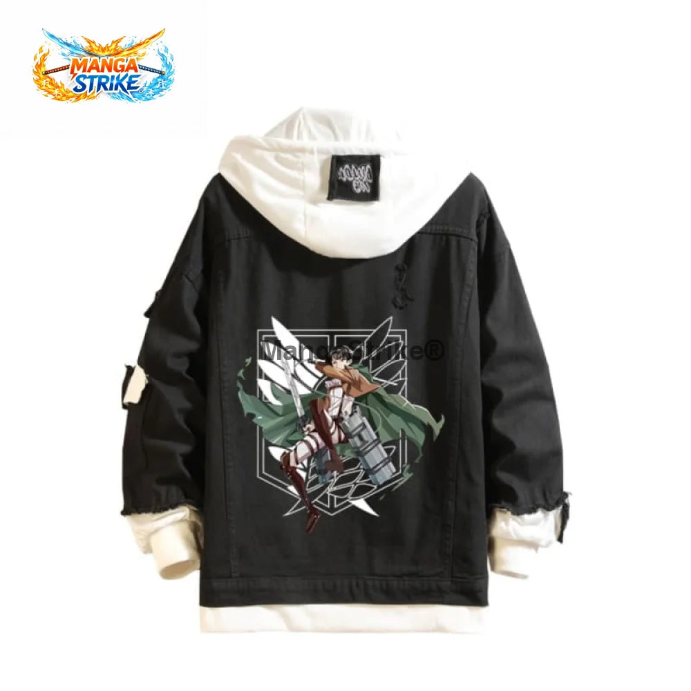 Veste L’Attaque des Titans - en Jean Livaï - XS