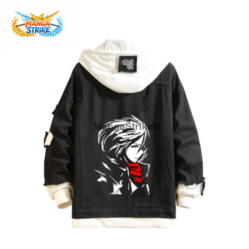 Veste L’Attaque des Titans - en Jean Mikasa - XS