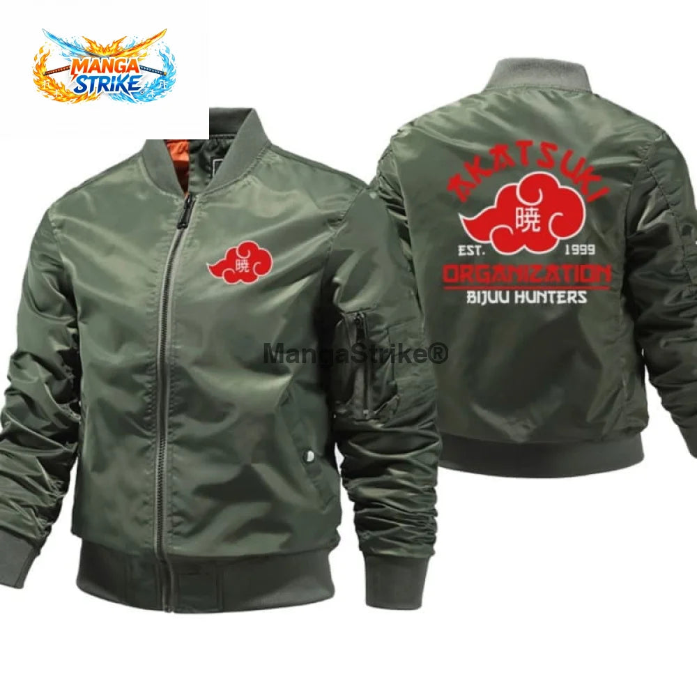 Veste Naruto - Akatsuki - Vert / S