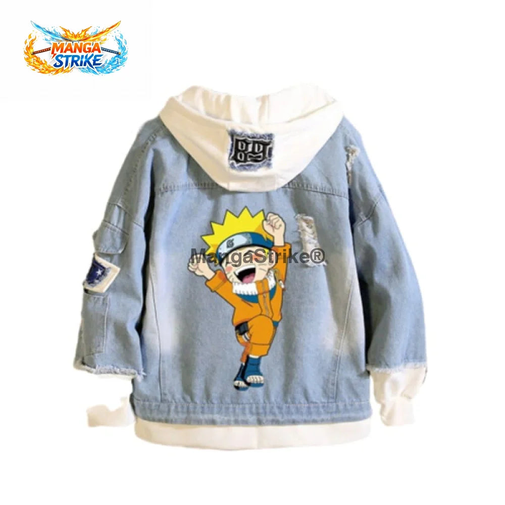 Veste Naruto - en jean Naruto Chibi - S