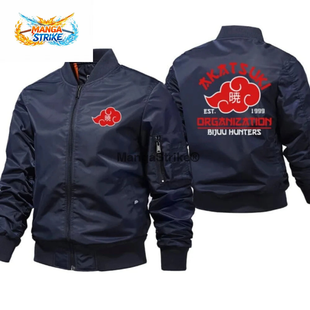 Veste Naruto - épaisse Akatsuki - Bleu / S