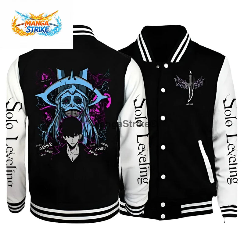 Veste Solo Leveling Sung Jin-Woo Système